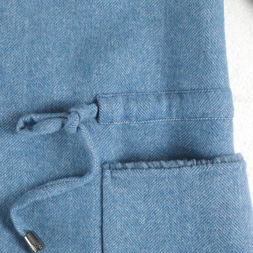 佐尔美新品女士中老年气质加厚宽松羊剪绒大衣毛呢外套E84YJ34 商品图3