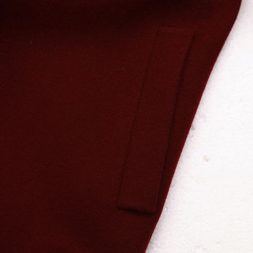 佐尔美新品冬季新品纯色女士中长款中老年羊毛外套E74ZZ49 商品图2