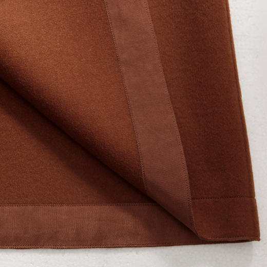 佐尔美冬女装纯色百搭修身双面呢羊毛山羊绒大衣外套E74SM34 商品图3