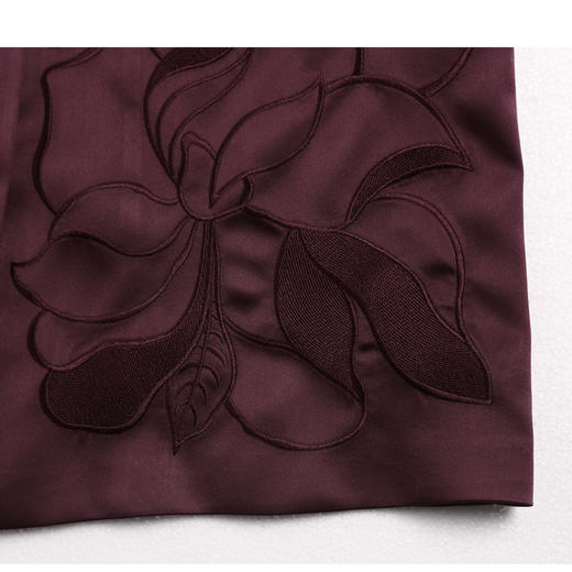 佐尔美春秋女装纯色英伦风修身显瘦中长外套中袖风衣E71FZ03 商品图3