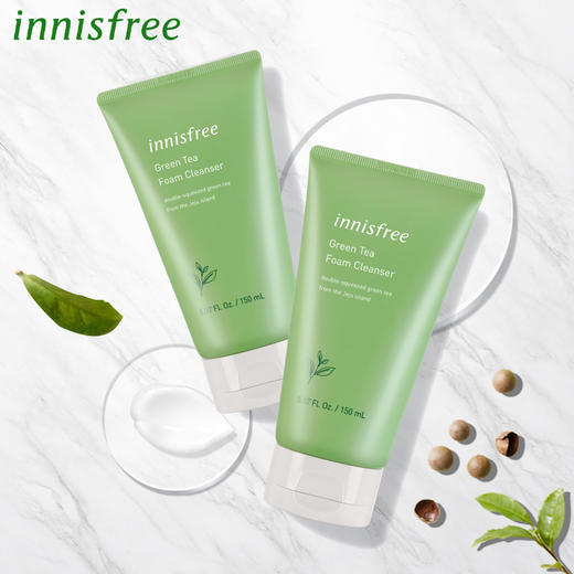 【中欧班列精选】innisfree/悦诗风吟绿茶精萃保湿洗面奶150ml  温和洗出透亮肌 yBF 商品图1