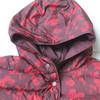 佐尔美冬季新款双穿长款复古印花连帽羽绒服E94YY09 商品缩略图1