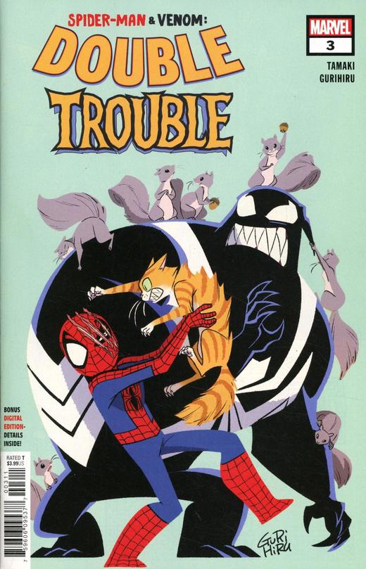 蜘蛛侠/毒液 祸不单行 斜线  Spider-Man & Venom Double Trouble（2019）普封 商品图1