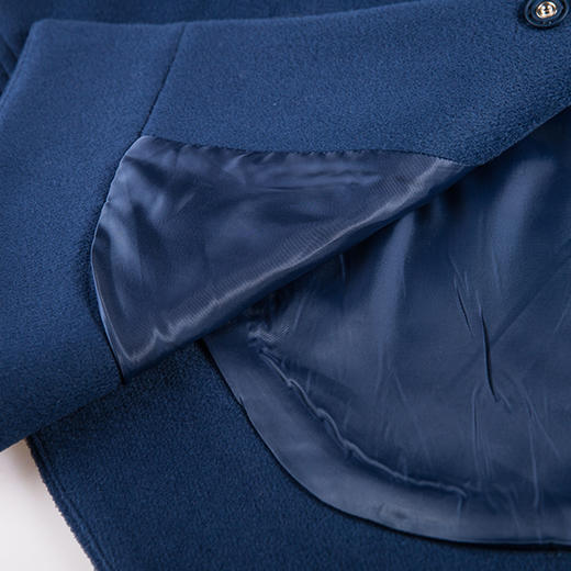 佐尔美毛呢大衣短款女冬季外套斗篷型欧美风反季E44ZH65 商品图3