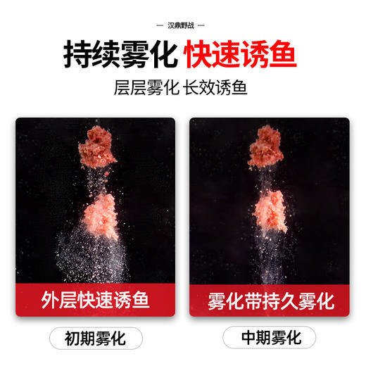汉鼎鱼饵饵料鲫鱼鲤鱼草鱼野钓水库鱼料钓鱼打窝全能综合饵料狂战 商品图3