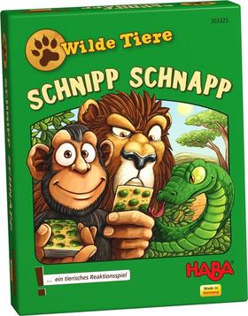 【集石桌游】野外捕捉 附中文游戏说明 Wilde Tiere: Schnipp Schnapp