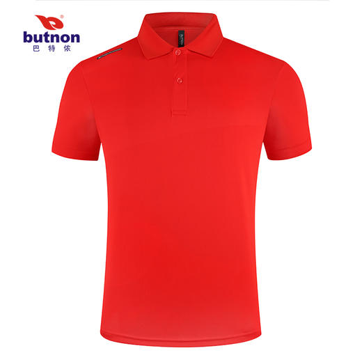 0125巴特侬春夏新款男运动T恤针织短袖跑步上衣 商品图11