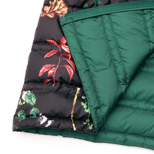 佐尔美冬季女装印花百搭修身显瘦休闲羽绒服外套E74YY07 商品图3