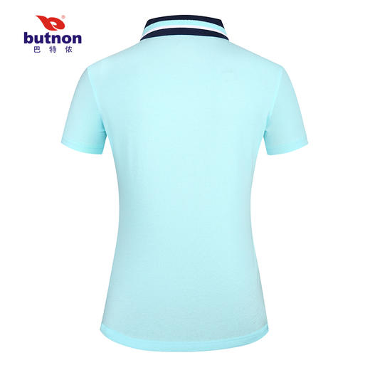 0132巴特侬运动T恤女反领休闲POLO衫高棉女针织运动短袖 商品图3