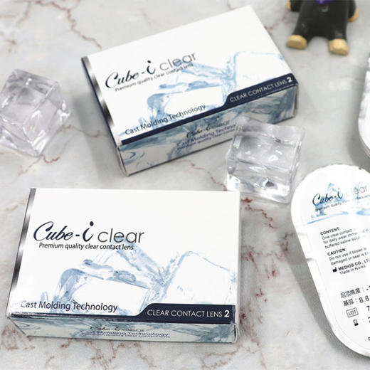 Medios 月抛 透明片 两片/盒   （镜盒只送一个 不多送） 商品图5