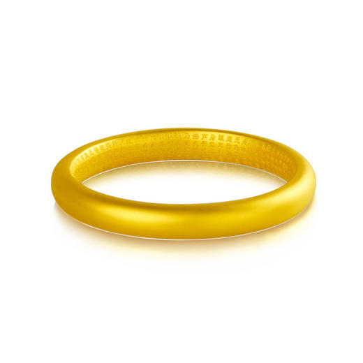 【古法铸金】古法传承莲韵心经手镯 商品图3