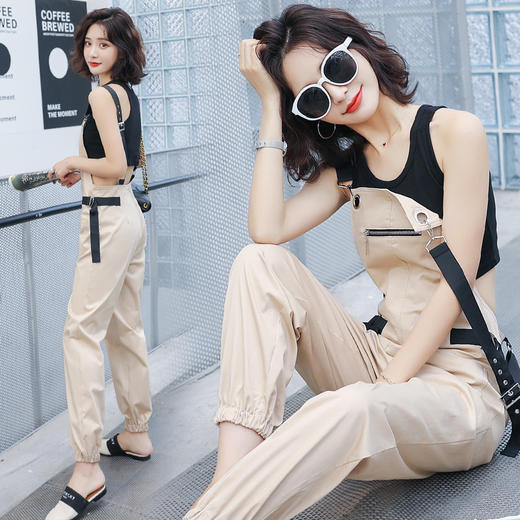 WZNH-YJLY9931夏季新款时尚潮流简约气质修身套装 商品图0