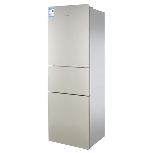 【tcl冰箱】tcl bcd-210tbf2香槟金 210升高效节能直冷三门冰箱