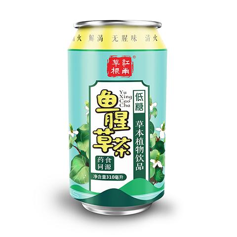 江南草根鱼腥草茶低糖310ml*6瓶 商品图1