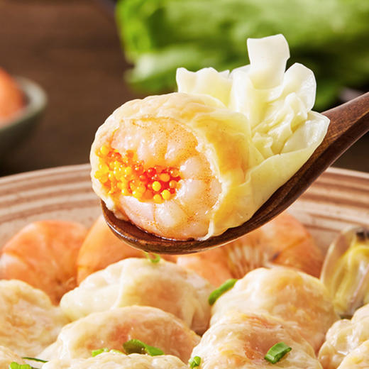 【一旬一味】手工饺云吞冷冻速食营养方便早餐小馄饨儿童早点 4袋 商品图1