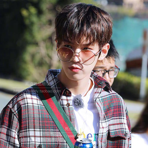 明星同款GUCCI墨镜男女圆形GG0206SK古驰太阳镜 商品图5