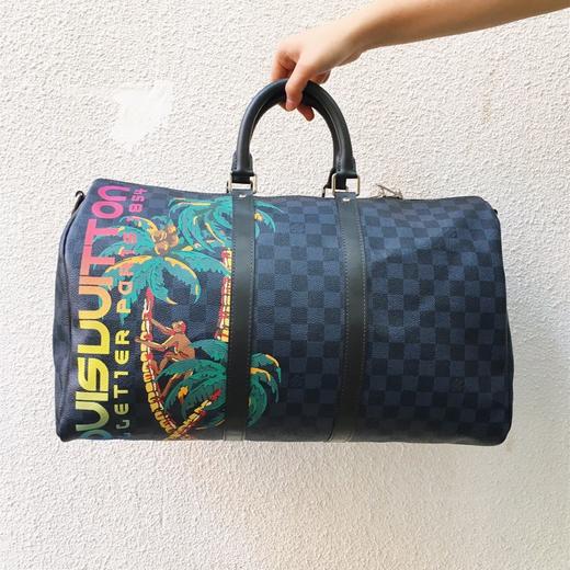 lv路易威登丛林系列限量keepall 45