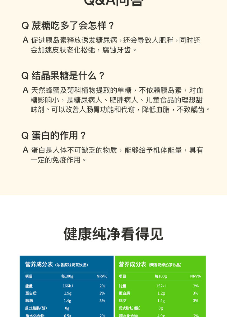 元气森林低脂肪乳茶奶茶浓香原味450ml12瓶