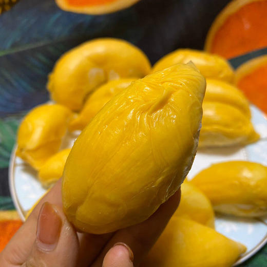 泰国进口榴莲 小猫山王 巴掌托曼尼榴莲 新鲜榴莲带壳应季水果