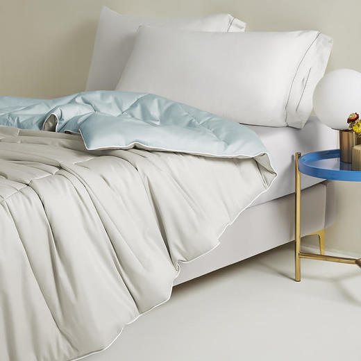 80支A类 可水洗大豆空调被 拼色纯棉全棉 商品图2