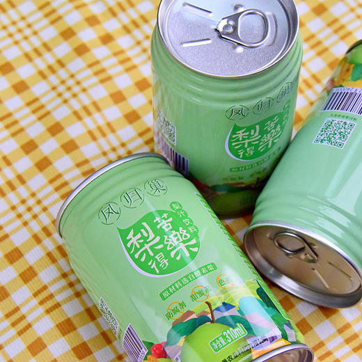 社区团购 凤归巢  梨苦得乐梨汁饮料   310ml*6罐/箱  包邮 商品图0