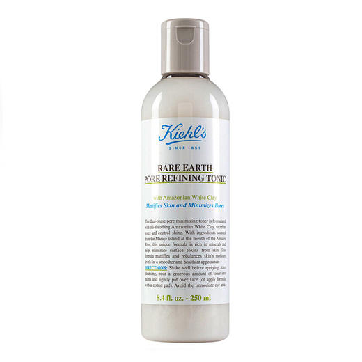 Kiehl’s科颜氏白泥爽肤水250ml 商品图0