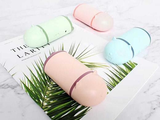 手持风扇折叠3档风力    USB充电便携式迷你小风扇 商品图1