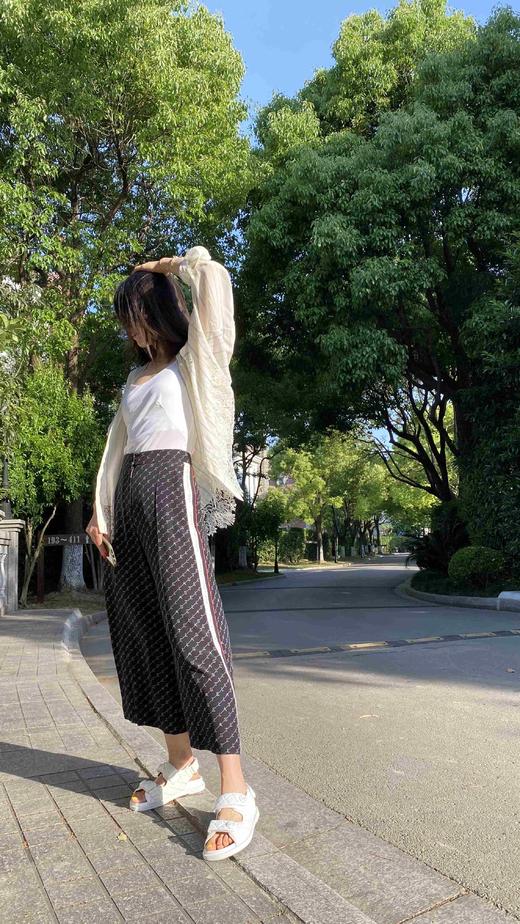 westory夏新运动凉鞋舒适高端欧美平底ins潮魔术贴W20BG60751 商品图2