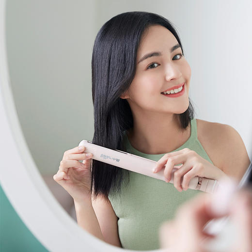 小熊（Bear）电卷发棒 直发器 负离子熨板夹板直发卷发两用卷发神器ZFQ-P40A1 商品图0