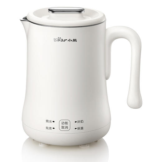 【小程序】小熊电热水壶便携式烧水壶旅行恒温保温一体烧水杯宿舍小型电水壶 ZDH-A06H1 米黄色 商品图0
