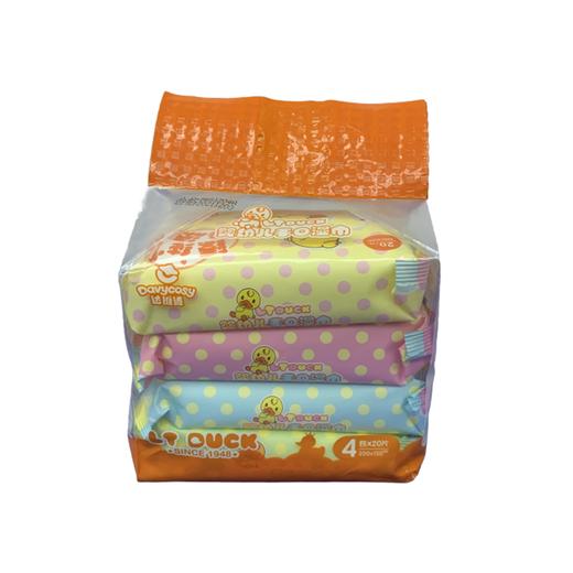 新店开业-达维适20片4连包手口湿巾 商品图0