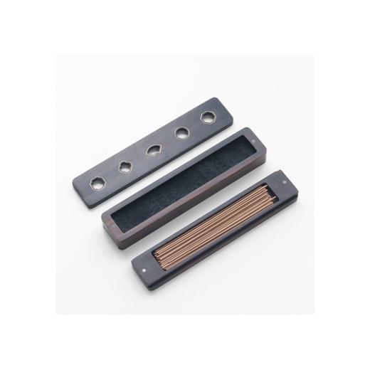 唯诗 |「苏窗观香」禅意香盒木质卧香炉檀香线香炉焚香插香薰炉线香盒卧香盒创意礼品 商品图2