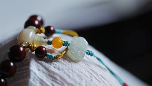 【青山特惠】原创设计-小叶紫檀 凝香” 手串1.2*18 y21 商品图5