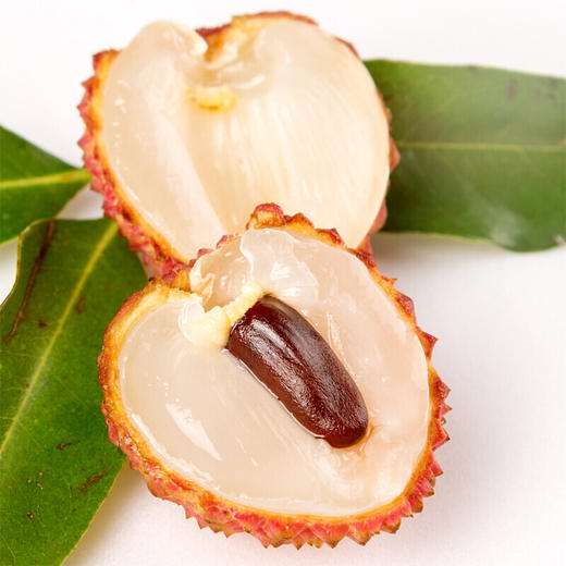 【玉雪肌肤罩绛纱】海南妃子笑 荔枝 果大 肉厚 色美 核小 味甜 品质风味优良  顺丰包邮 商品图1