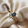 北京仓｜La Kaiser-Dancing Unicorn-伦敦蓝 托帕石 戒指［美国设计师］ 商品缩略图0