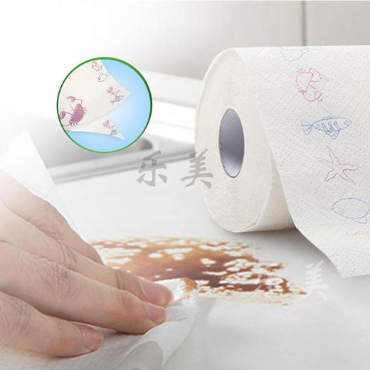 心相印厨房专用纸吸油纸1包（2卷） 商品图2