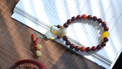 【青山特惠】原创设计-小叶紫檀 凝香” 手串1.2*18 y21 商品图1