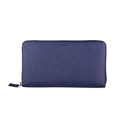 PRADA 普拉达钱包 男士长款钱包钱夹 蓝色 2ML188 053 F0216 商品图0