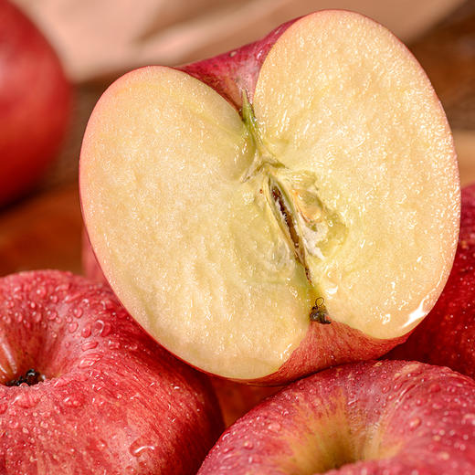 【4.5斤洛川红富士大果】顶端果业陕西洛川红富士苹果6枚大果产地直发 脆甜多汁 商品图2