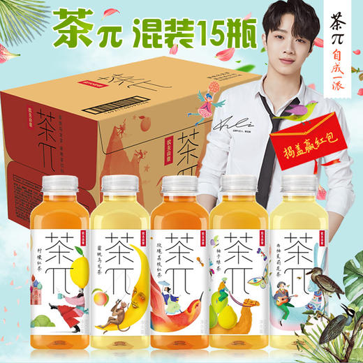 茶π饮品500ML×１５瓶 商品图1