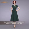 【断码】M/L/码•YIQU|“夏风柔情”连身裙（墨绿）PT 商品缩略图1