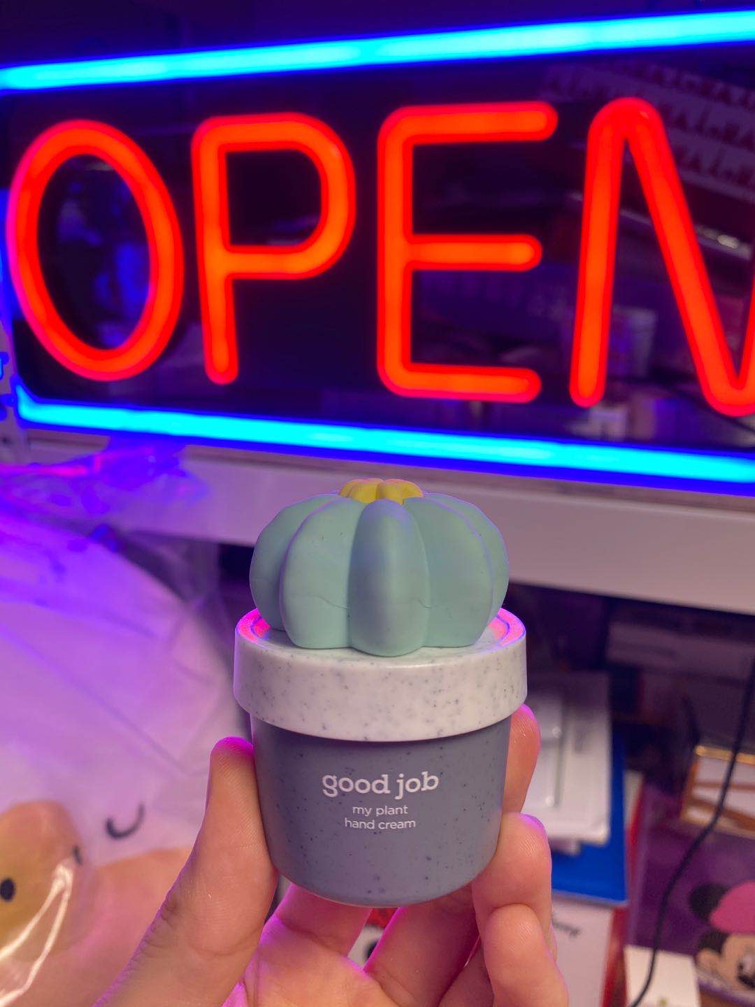 The Face Shop菲诗小铺 可爱多肉护手霜30ml  芦荟保湿 #5101210JPY带授权招加盟代理