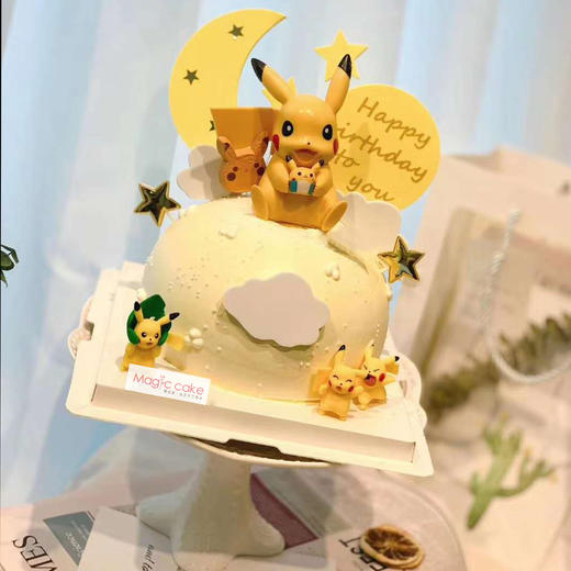 皮卡丘蛋糕-m977