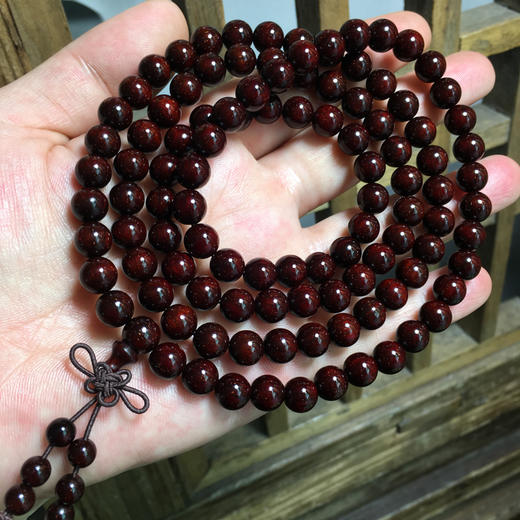 润生活小叶紫檀08108颗4星多金星手串2