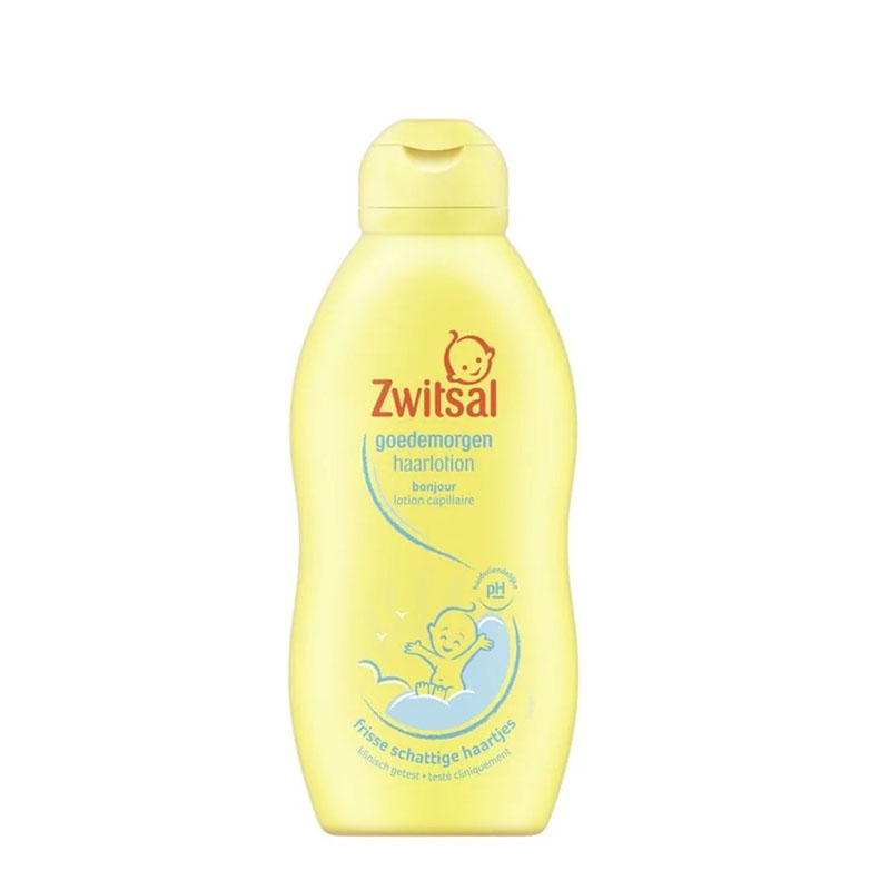 荷兰进口海淘zwitsal瑞莎儿童早安护发免冲洗发乳200ml保税仓发货JPY带授权招加盟代理