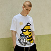 卡尔美夏季新款运动休闲短袖宽松纯棉小蜜蜂图案T恤 商品缩略图4