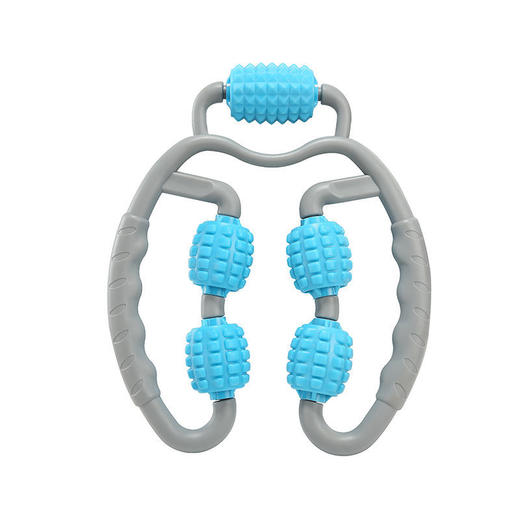 按摩全身腿部健身按摩神器腿部按摩滚轮肌肉放松夹腿器 商品图8