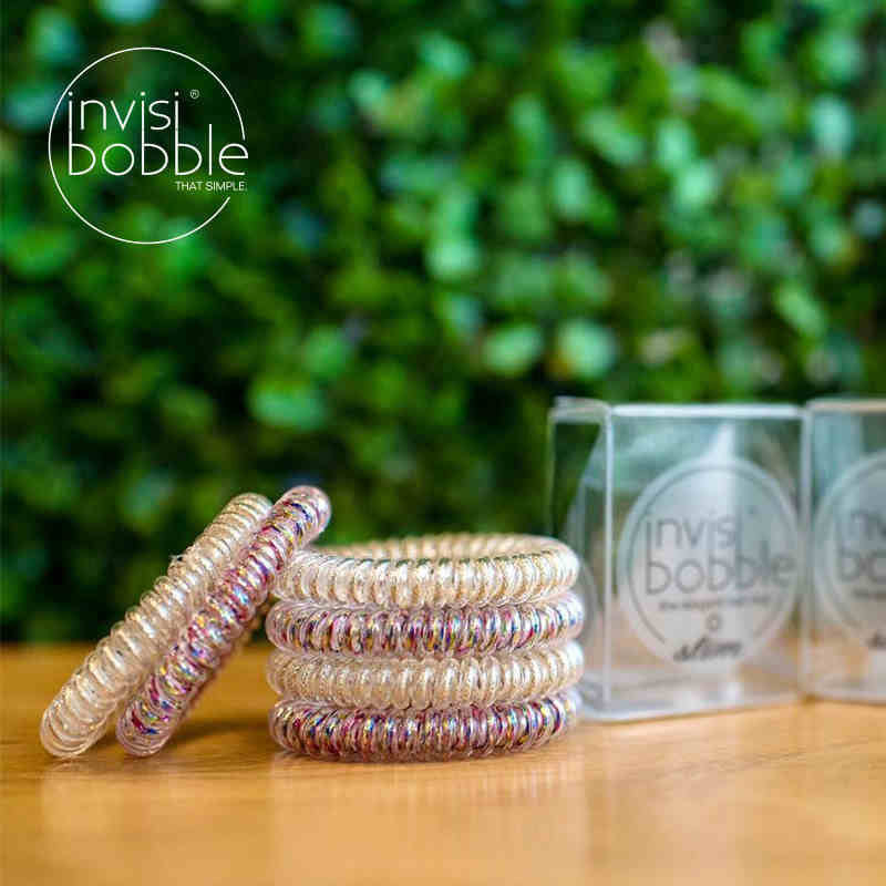 新品德国invisibobble电话线发圈发绳扎头发皮筋饰品（流线款）JPY带授权招加盟代理