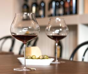 RONA/洛娜 勃艮第红水晶杯斯洛伐克LINEA UMANA韵雅系列 精致无铅