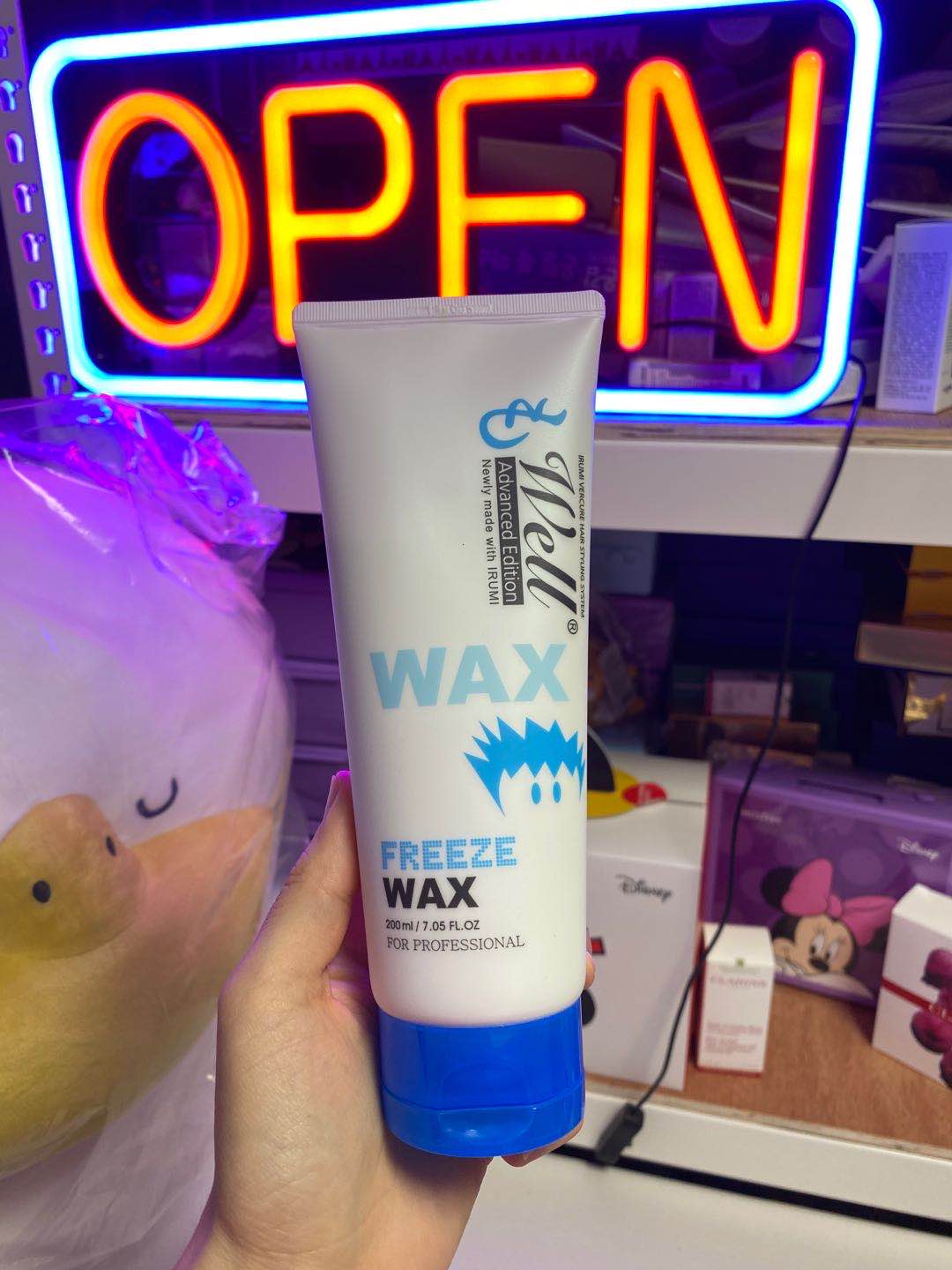 欧美网红 Mowell Freeze Wax男士头发造型发蜡200ml  #0503244JPY带授权招加盟代理